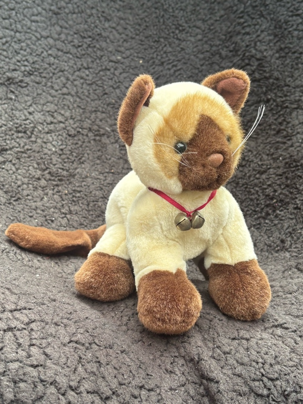 Vintage 2000 Ganz Heritage Collection "Cappuccino" Siamese Cat Plush